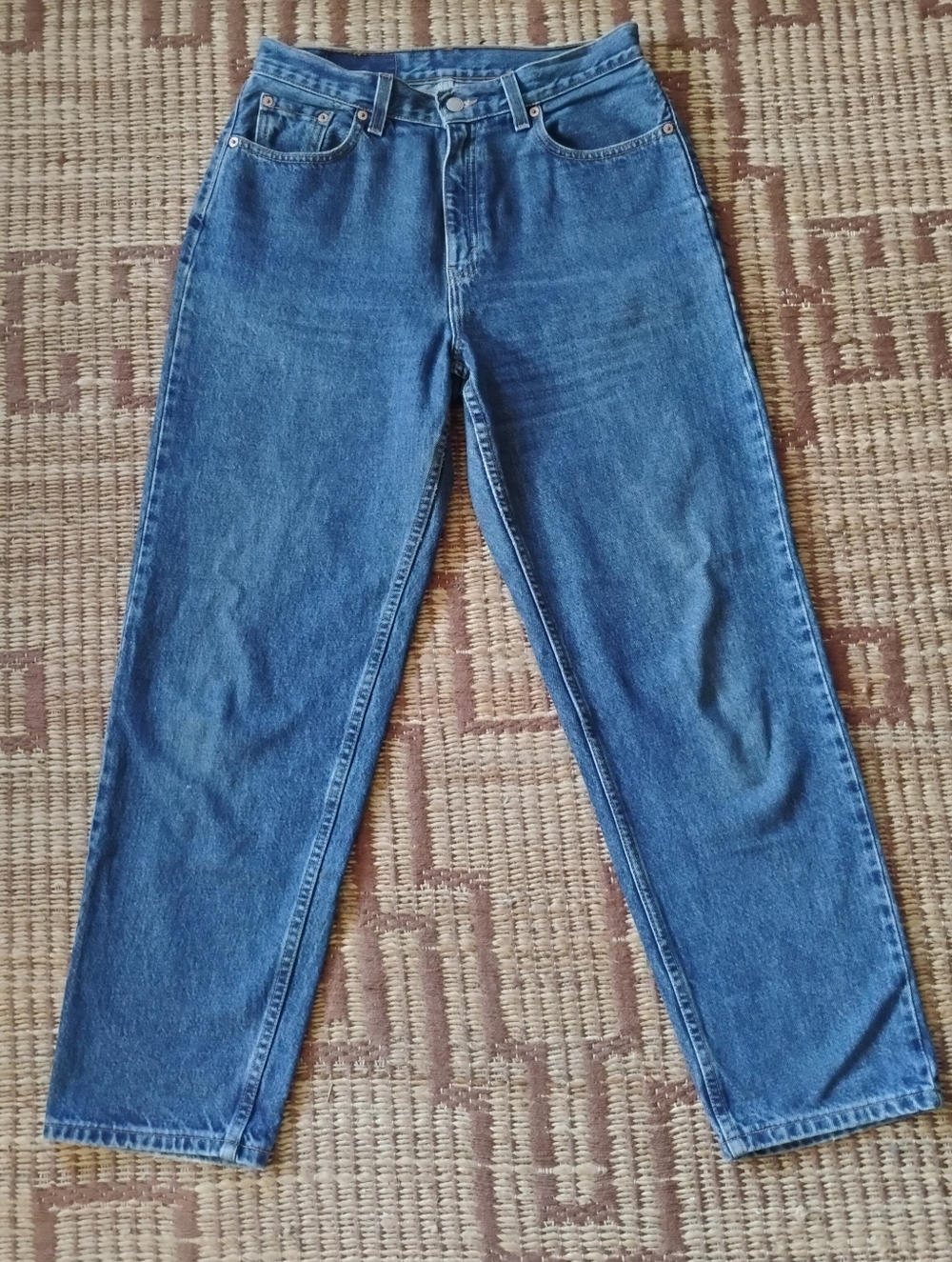 Levi's 90s vintage 560 loose fit straight leg blue jeans, size 10